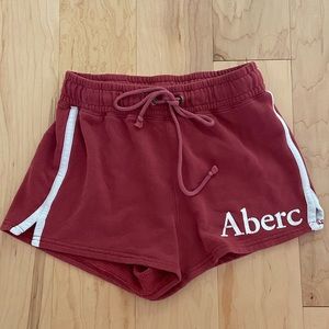 Abercrombie Pink Lounge Shorts Small